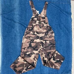 90s Liberty camo overalls